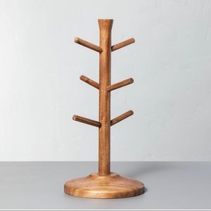 HEARTH AND HAND Wood Mug Tree Stand